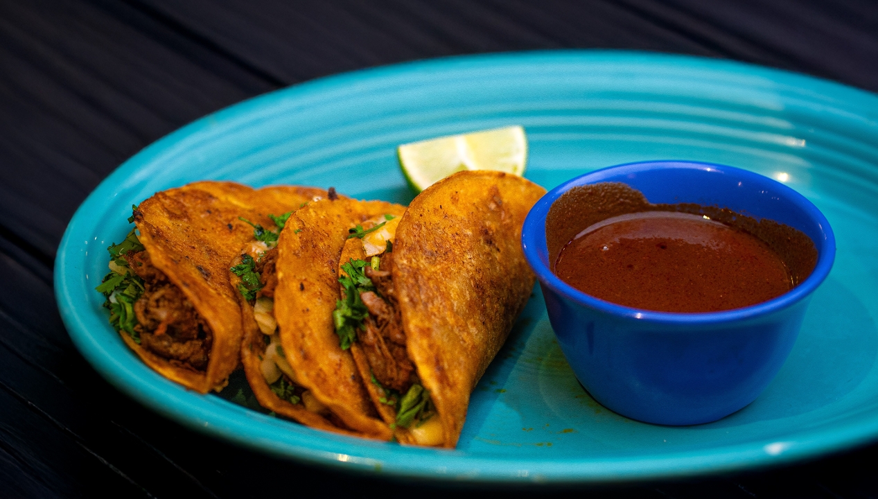 Quesabirrilla Tacos.