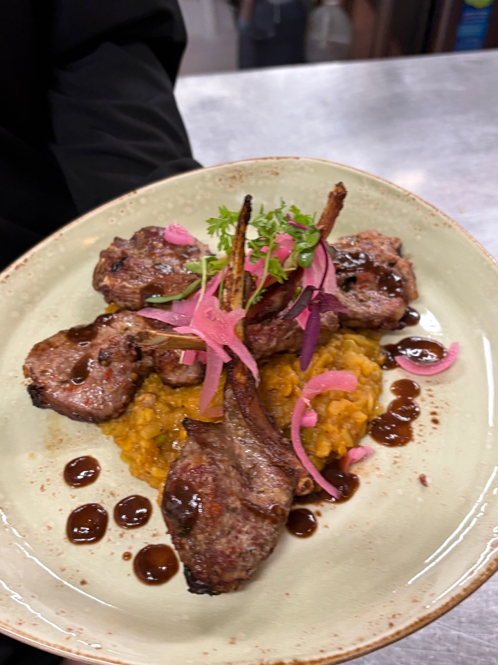 Tandoori Lamb Chops.
