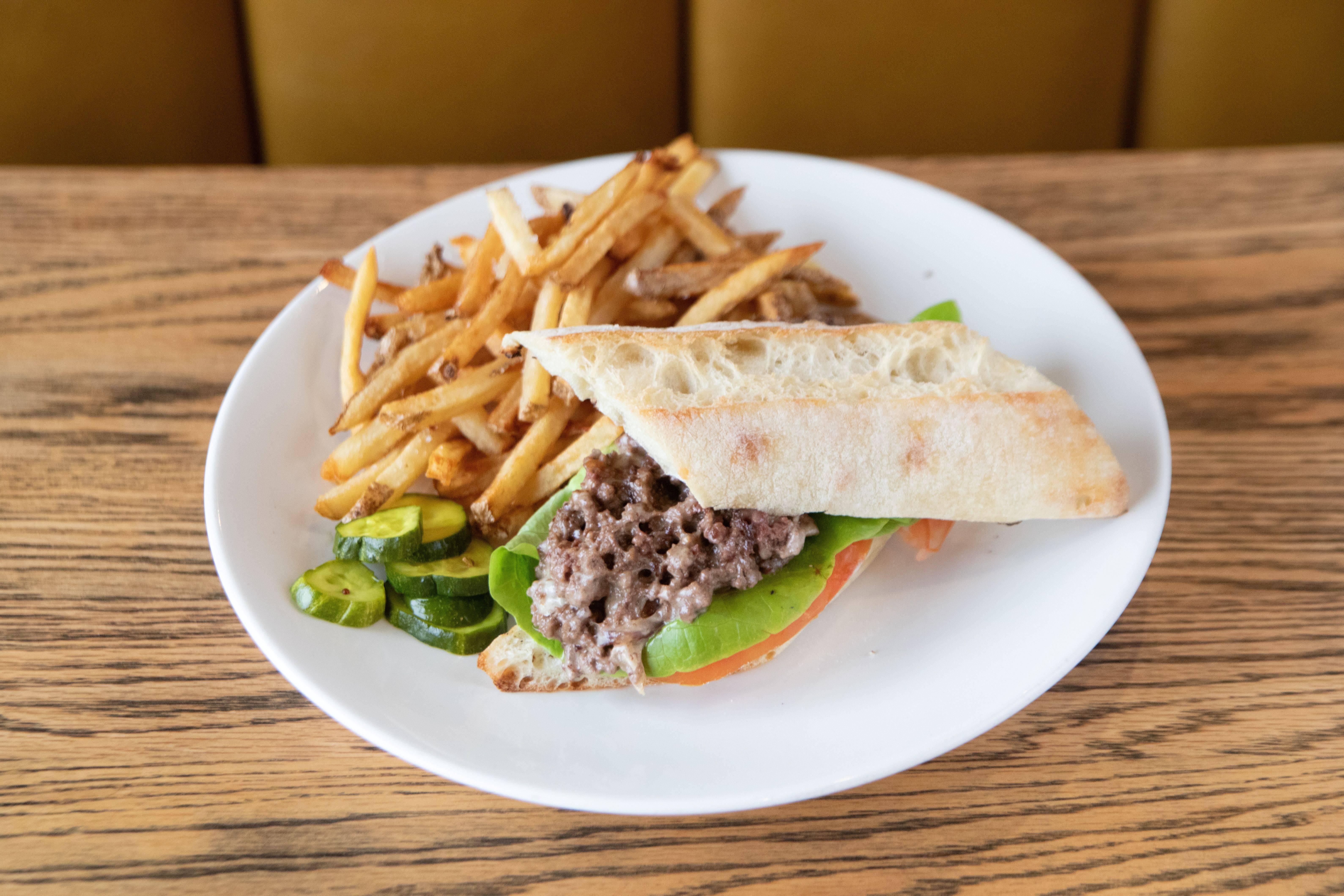 NY Style Chopped Cheese.