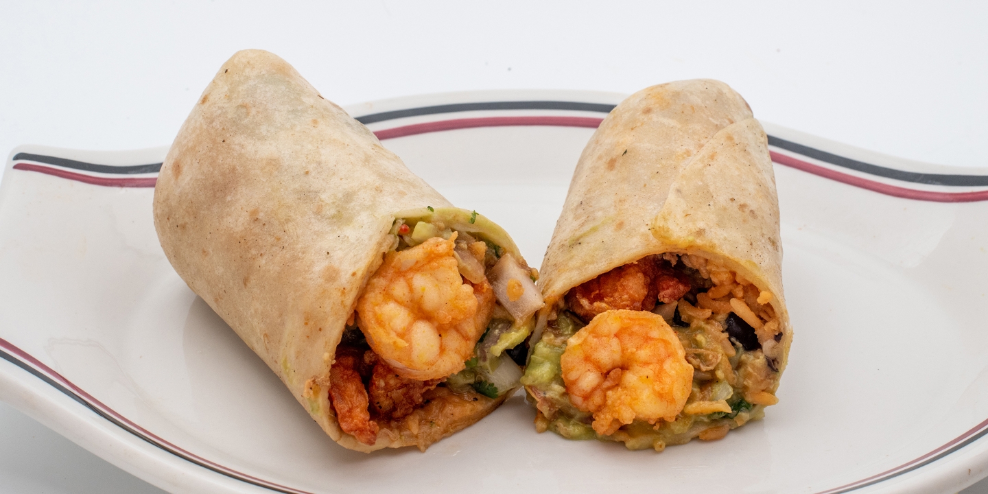 Shrimp Burrito.