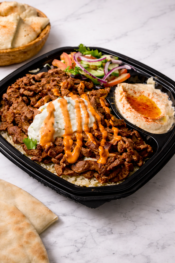 Beef Shawarma Box.