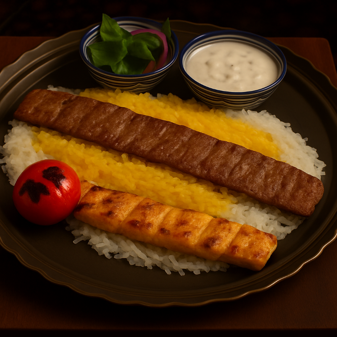 Chicken Soltani (Barg & Chicken).