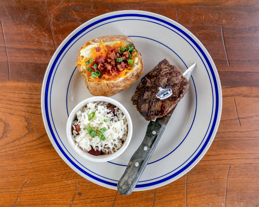 6oz Sirloin.