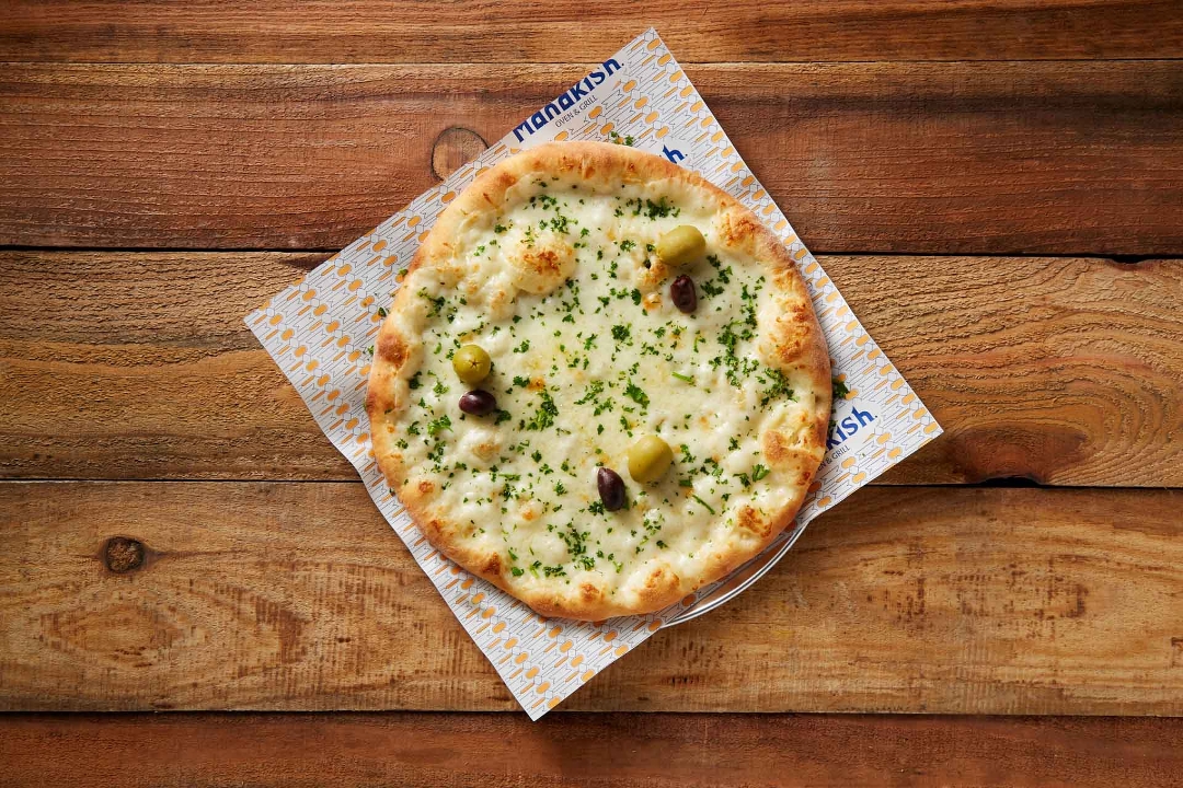 Cheese & Olives Manakish.