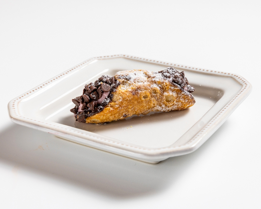 Mini Strawberry Cannoli.
