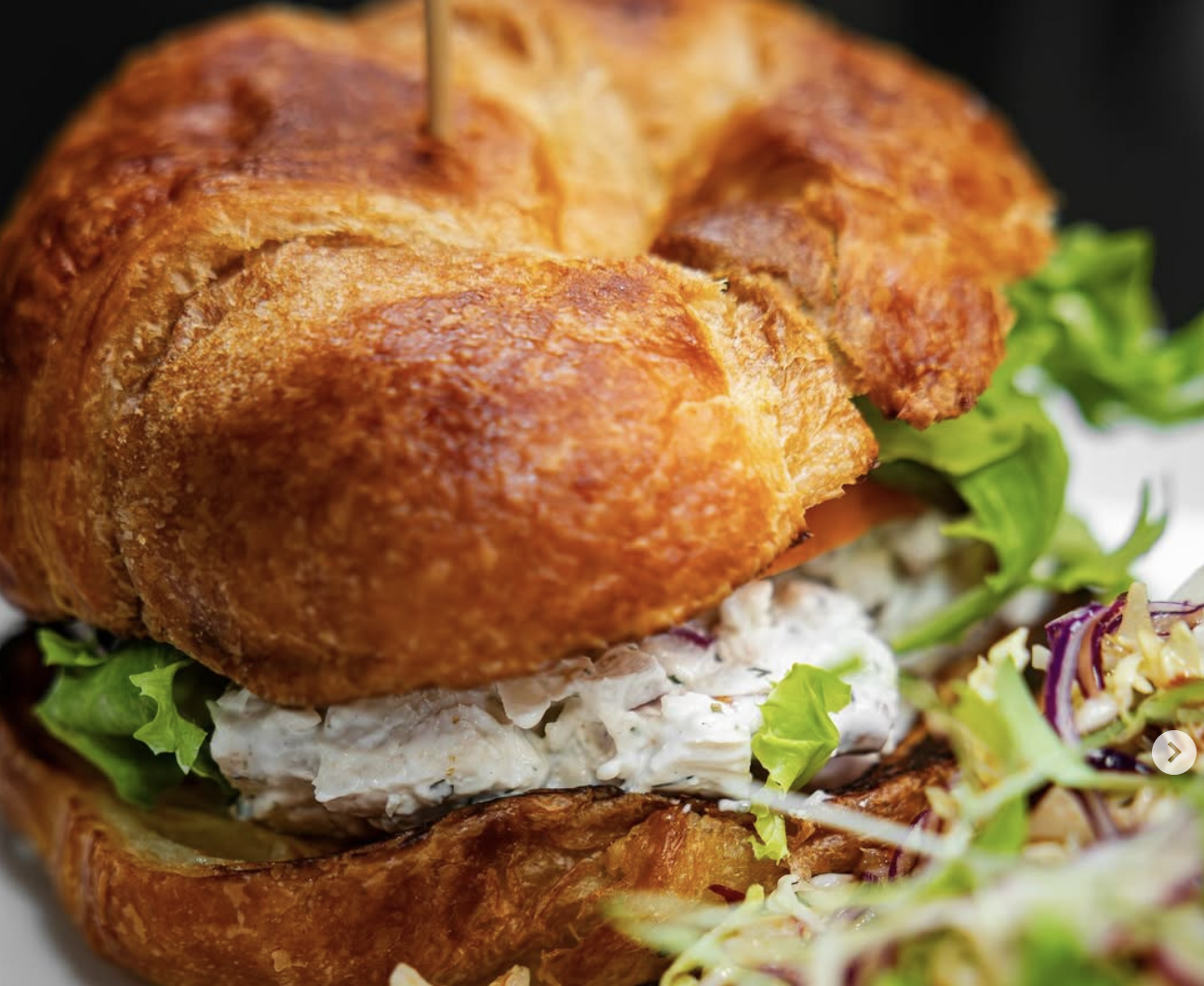 Chicken Salad Croissant.