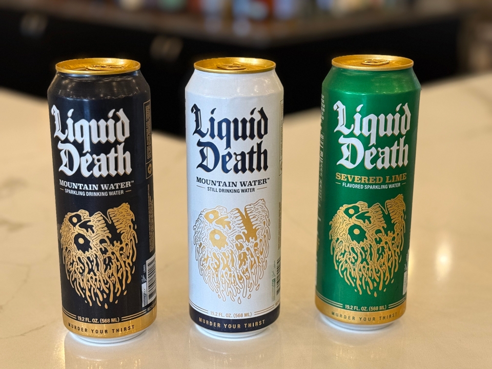 Liquid Death LIME.
