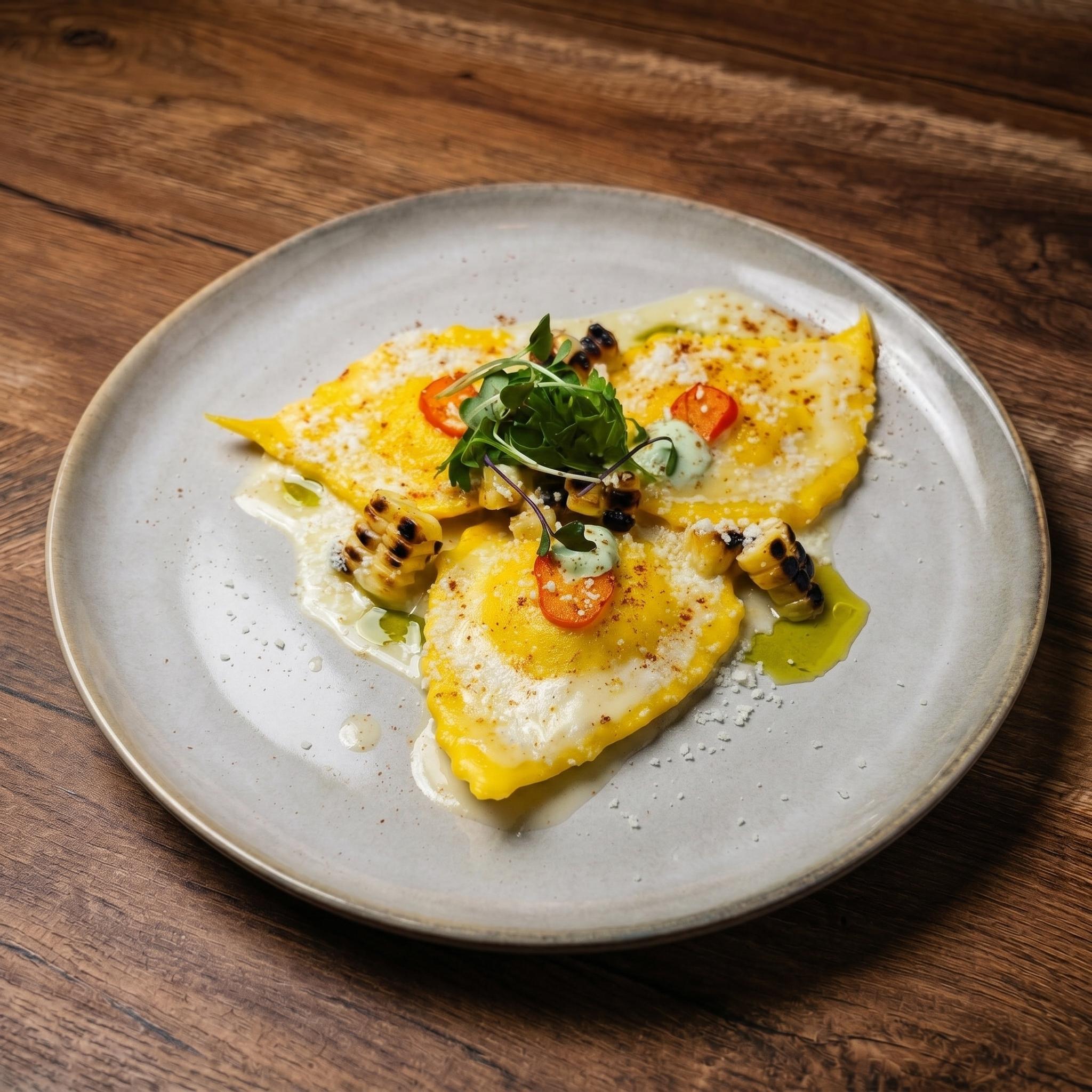 Street Corn Ravioli.