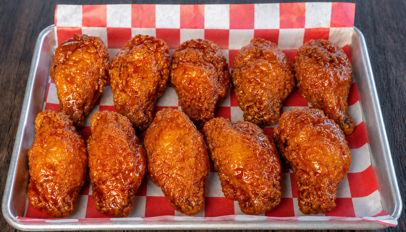 10 Jumbo Wings.