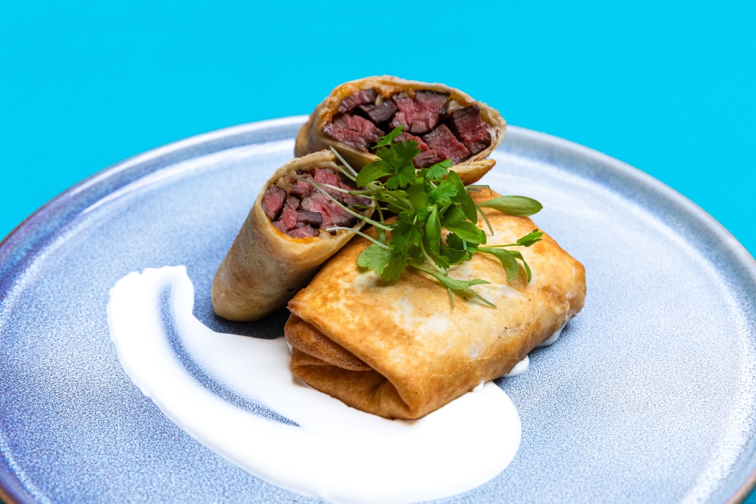 Chimichangas.