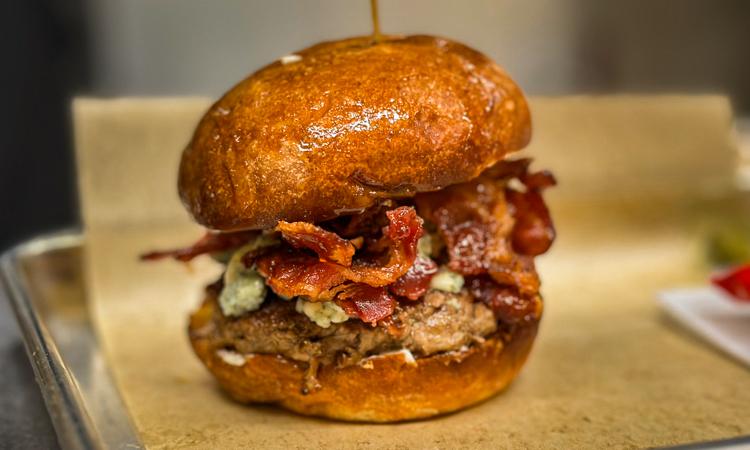 Tangled Up in Bleu Smash Burger.