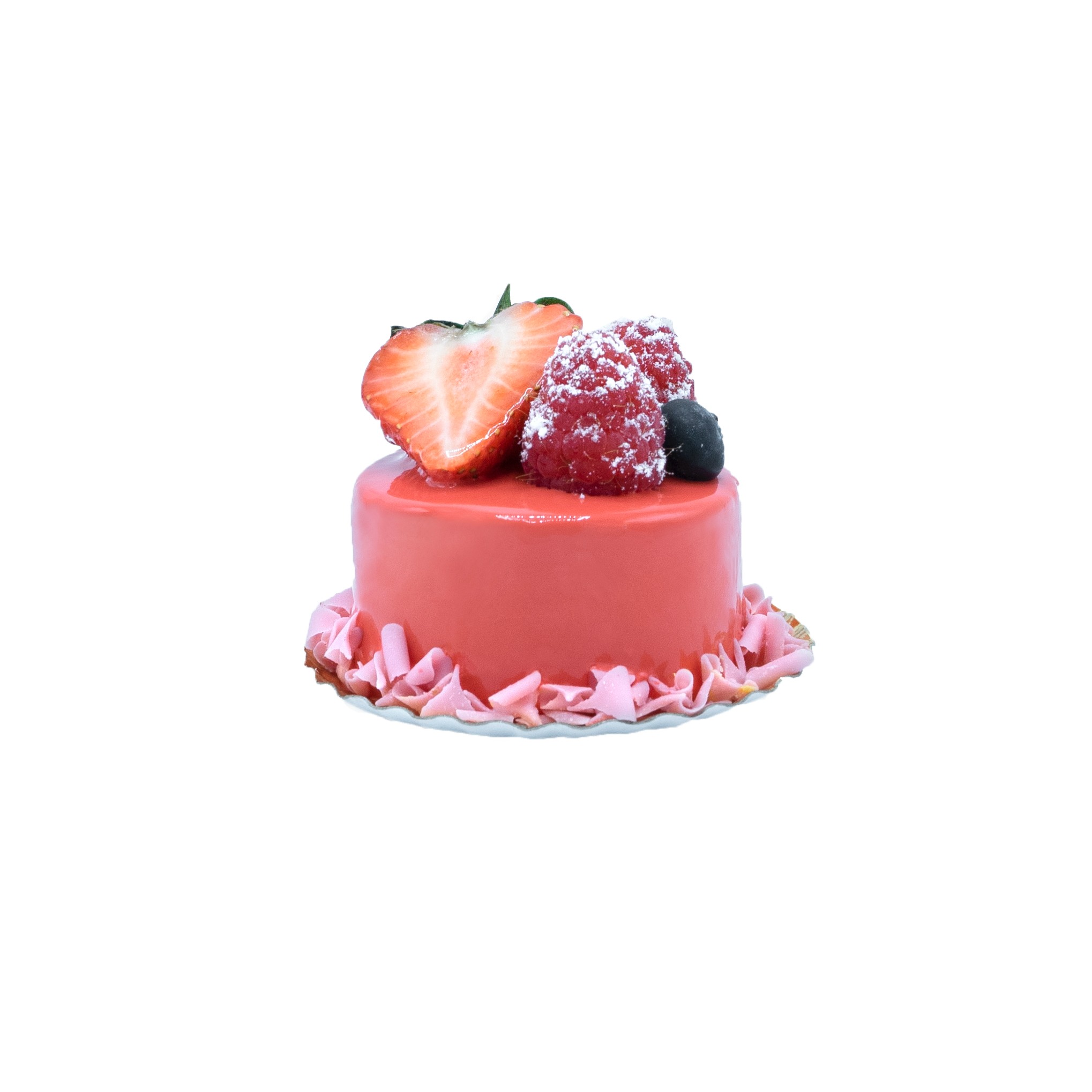 Raspberry Crème Brûlée.