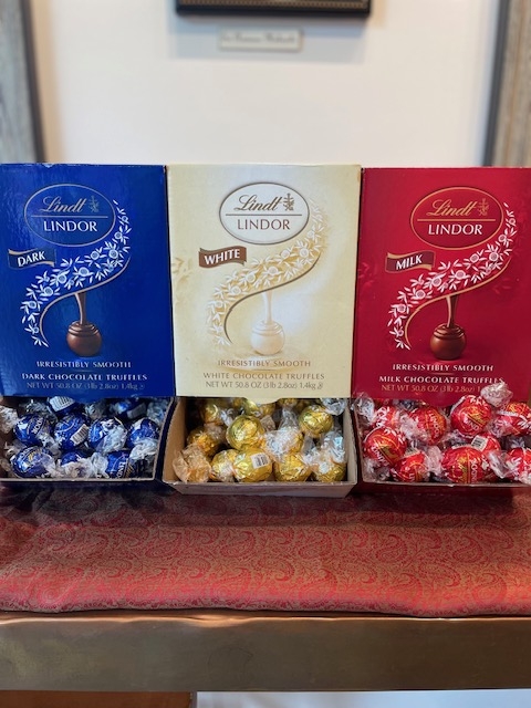 Lindt Chocolates.