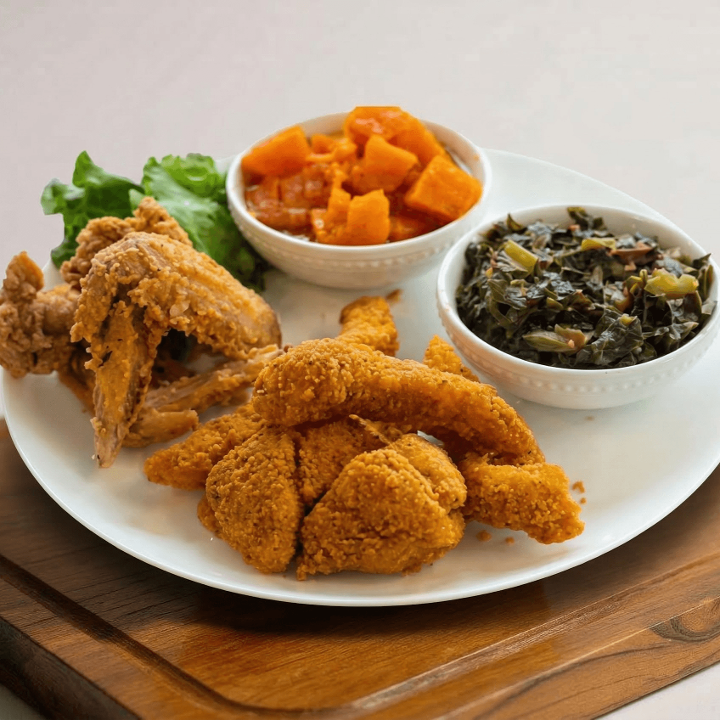 Charlie's Fish Combo.