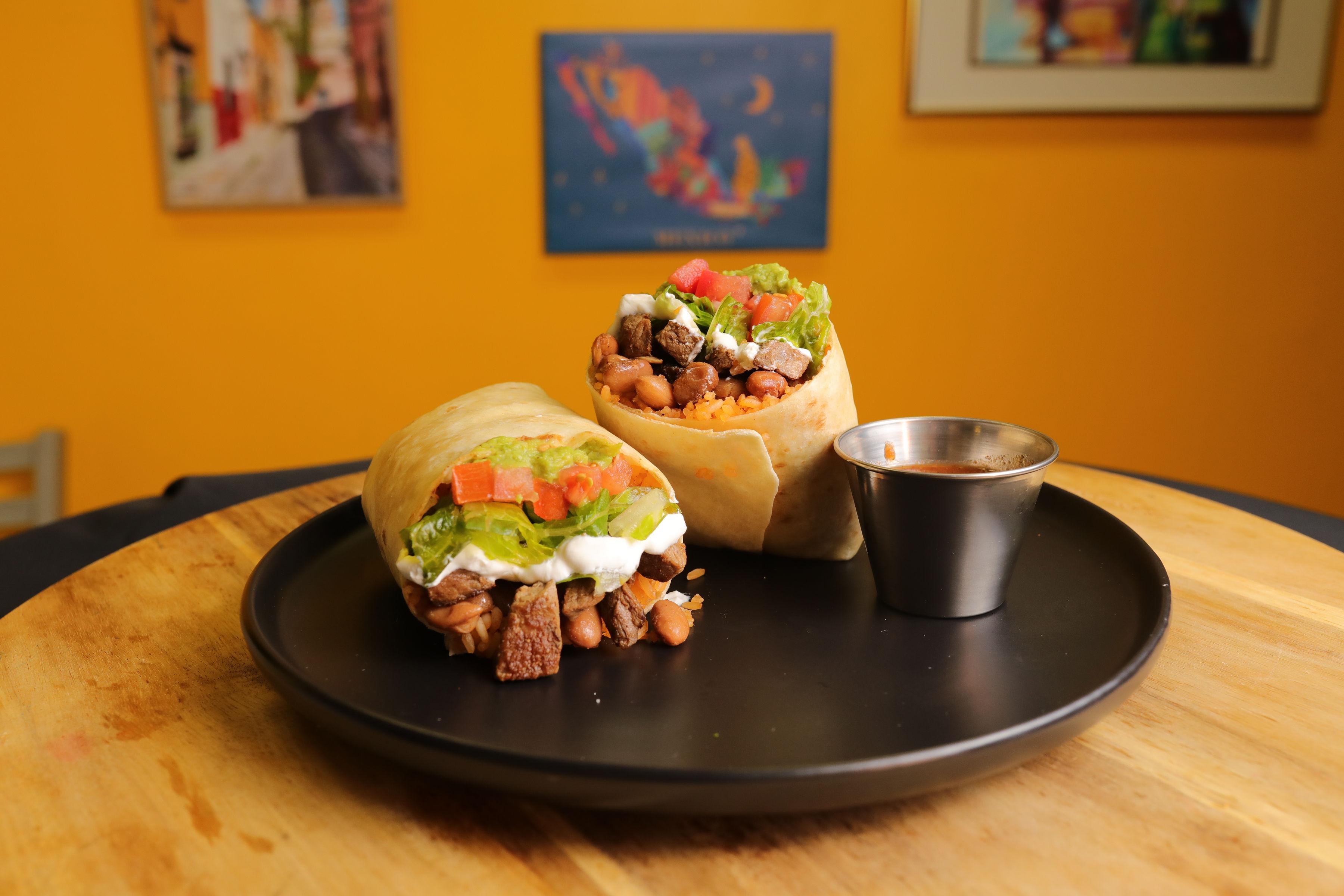 Build Your Own Burritos.