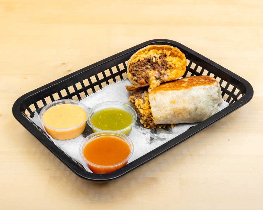 Burrito de Carne Molida (Ground Beef).