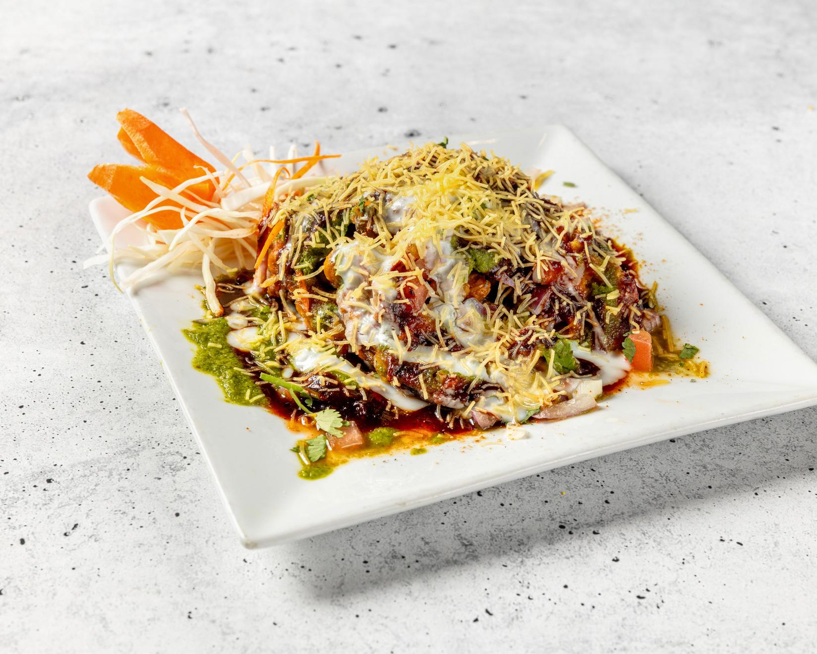 Tamarind Eggplant chaat.