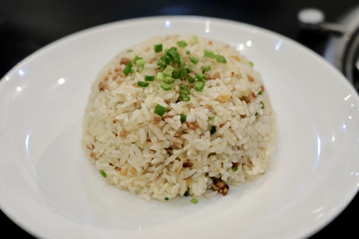 Garlic Fried Rice.