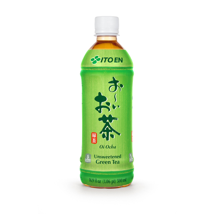 Itoen Green Tea - Unsweetened (Bottled).