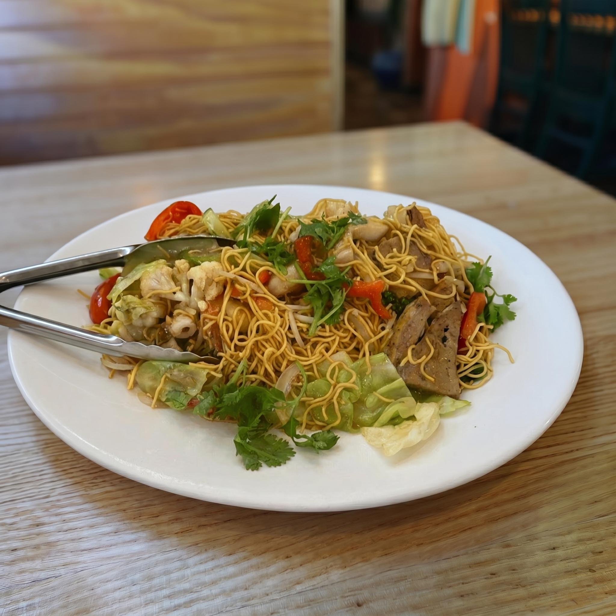 Seafood Stir Fry.