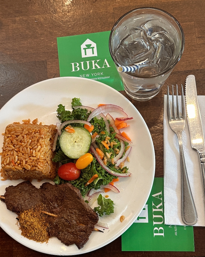 Jollof combo.