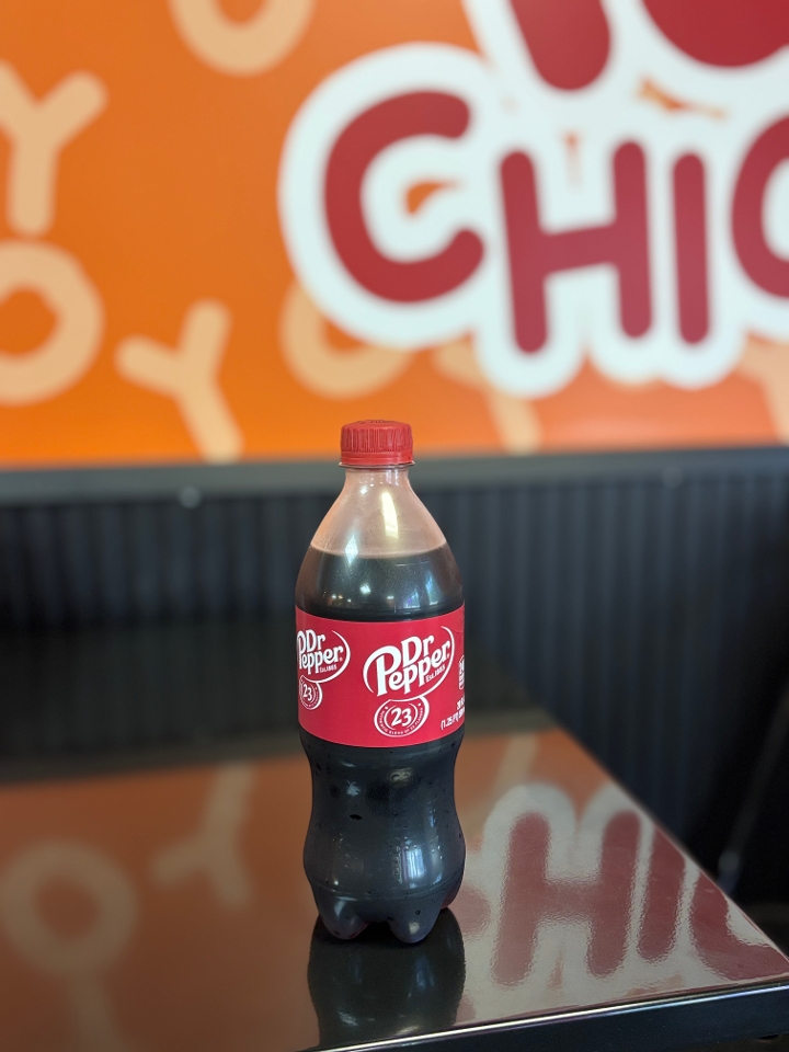 Dr Pepper Bottle.