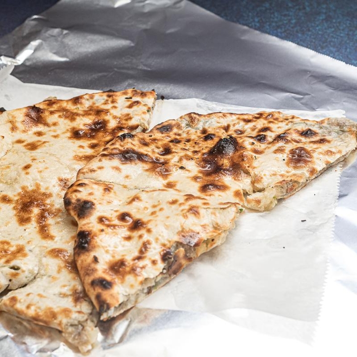 Aloo Kulcha (Aloo Paratha).