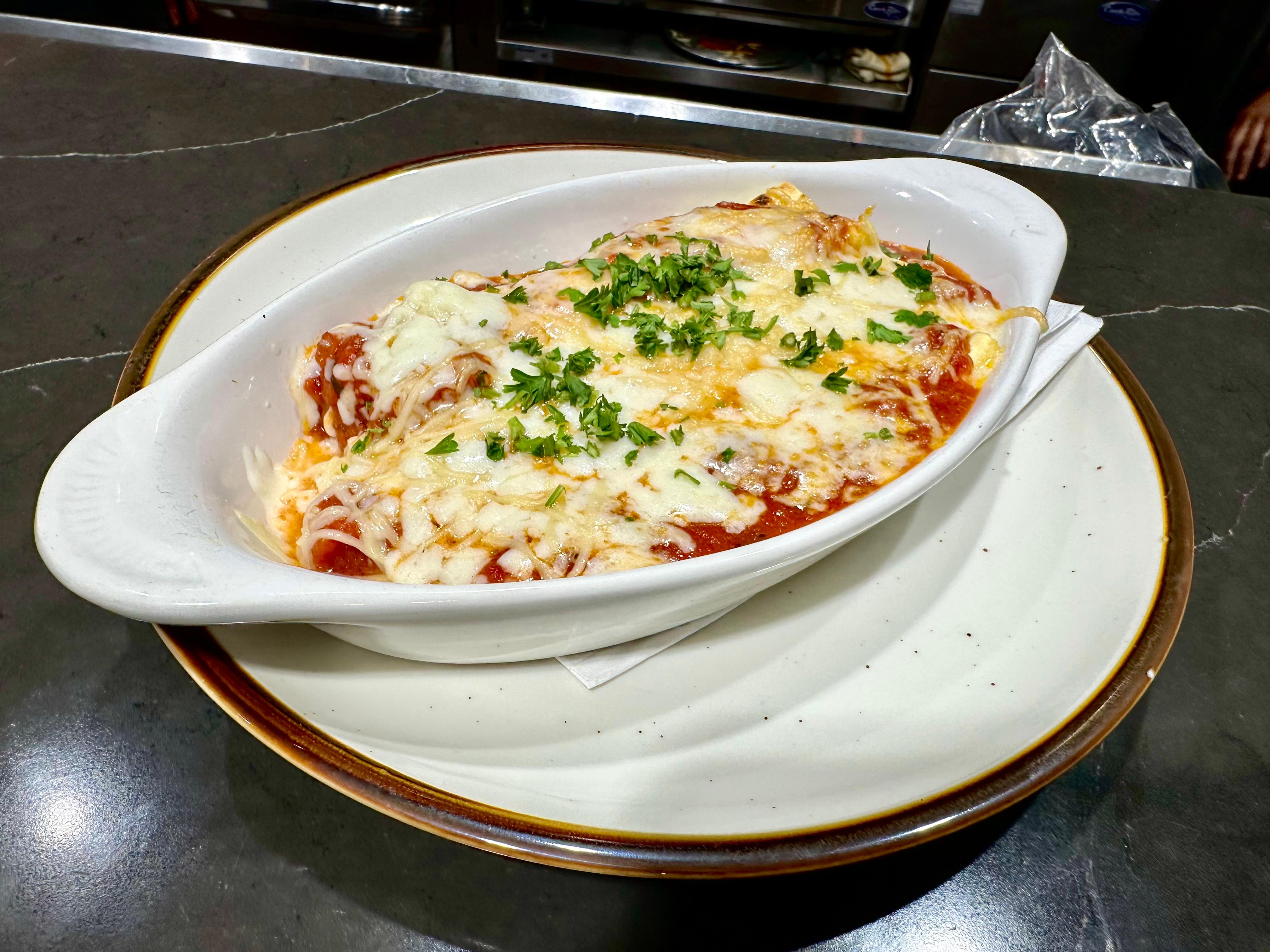 Manicotti.