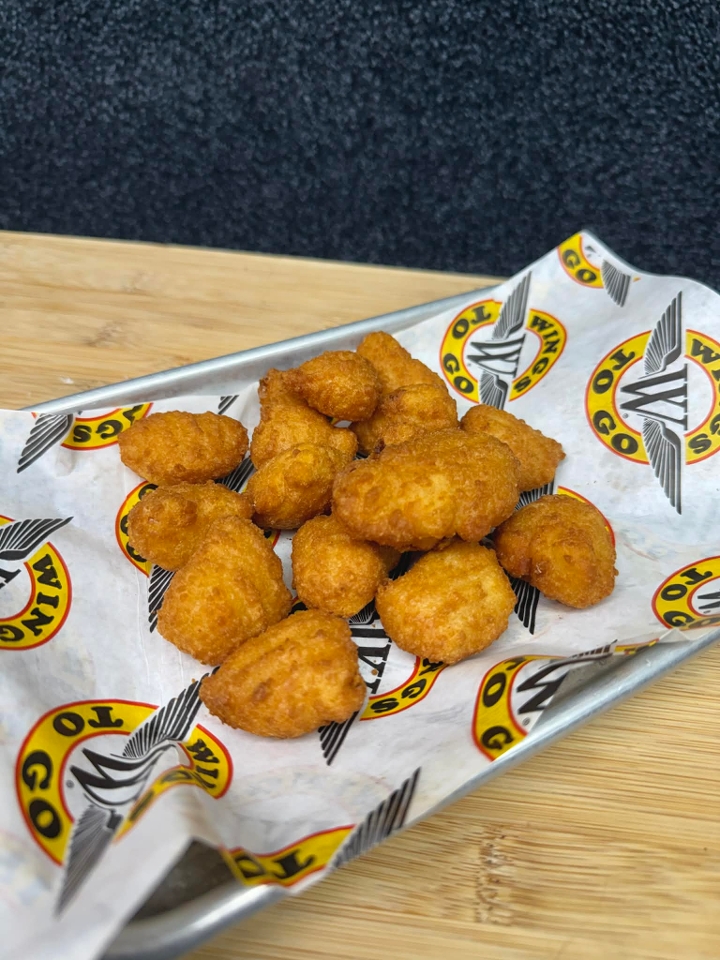 Fried Corn Nuggets.