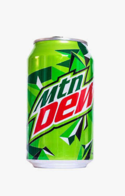 Can Mountain Dew.