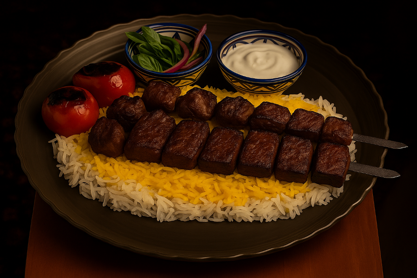 Lamb & Beef.