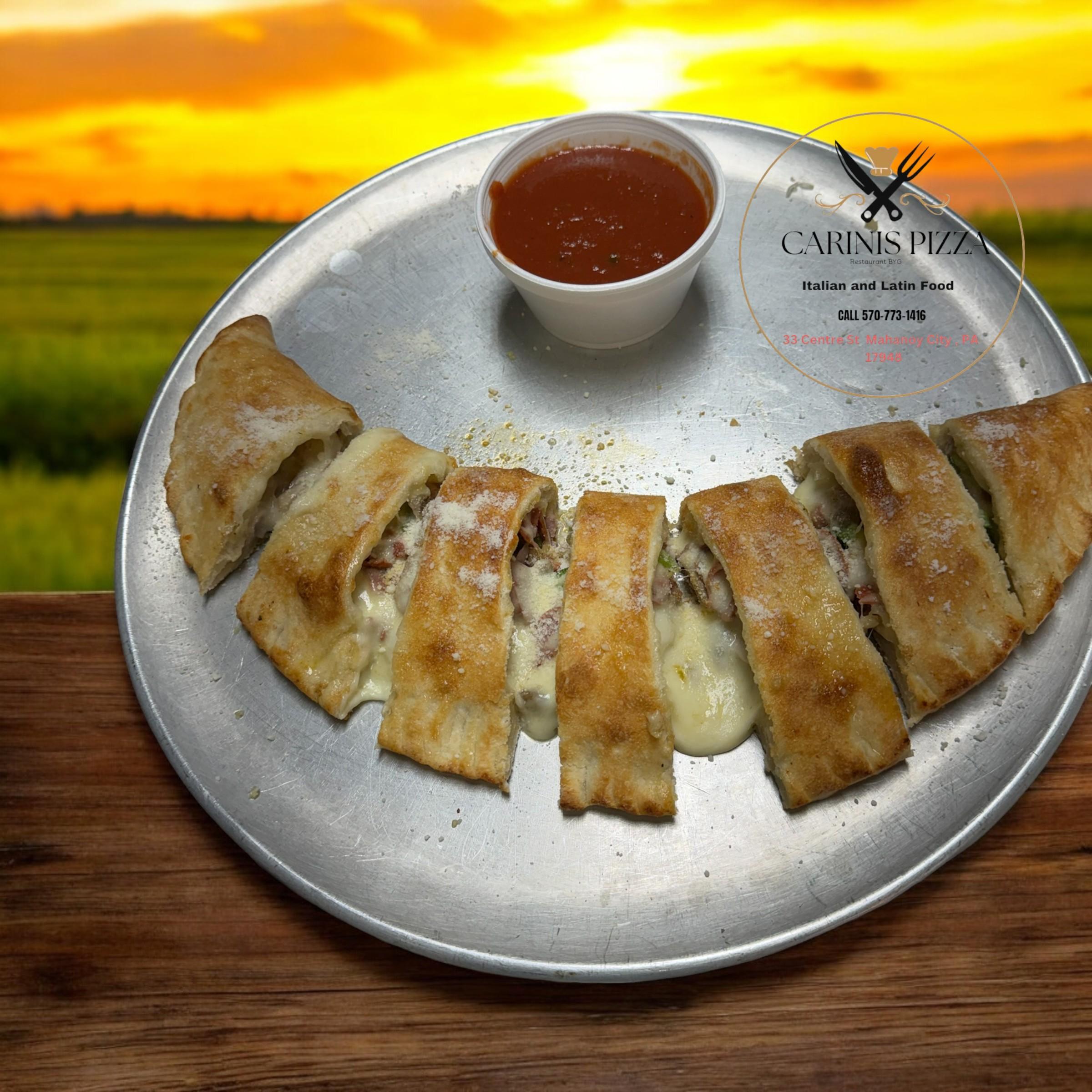 Buffalo Chicken Calzone.