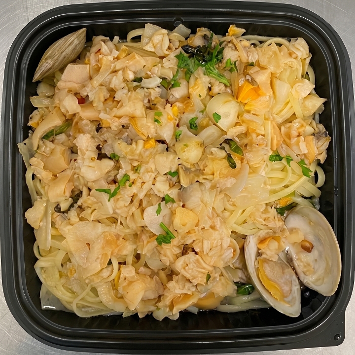 White Clam Sauce Lunch.