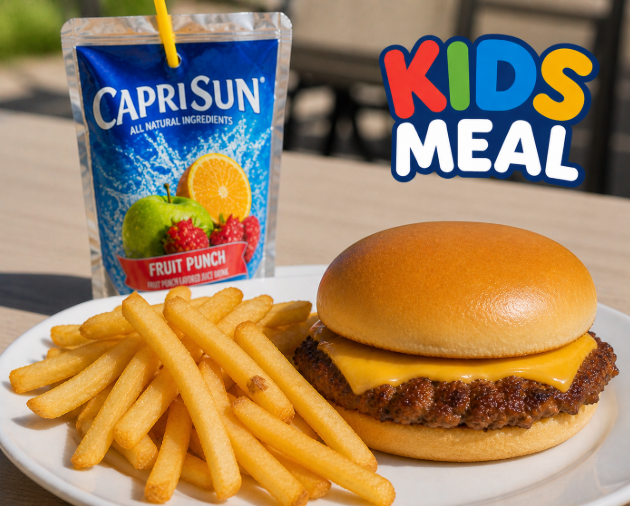 Kids Cheeseburger.