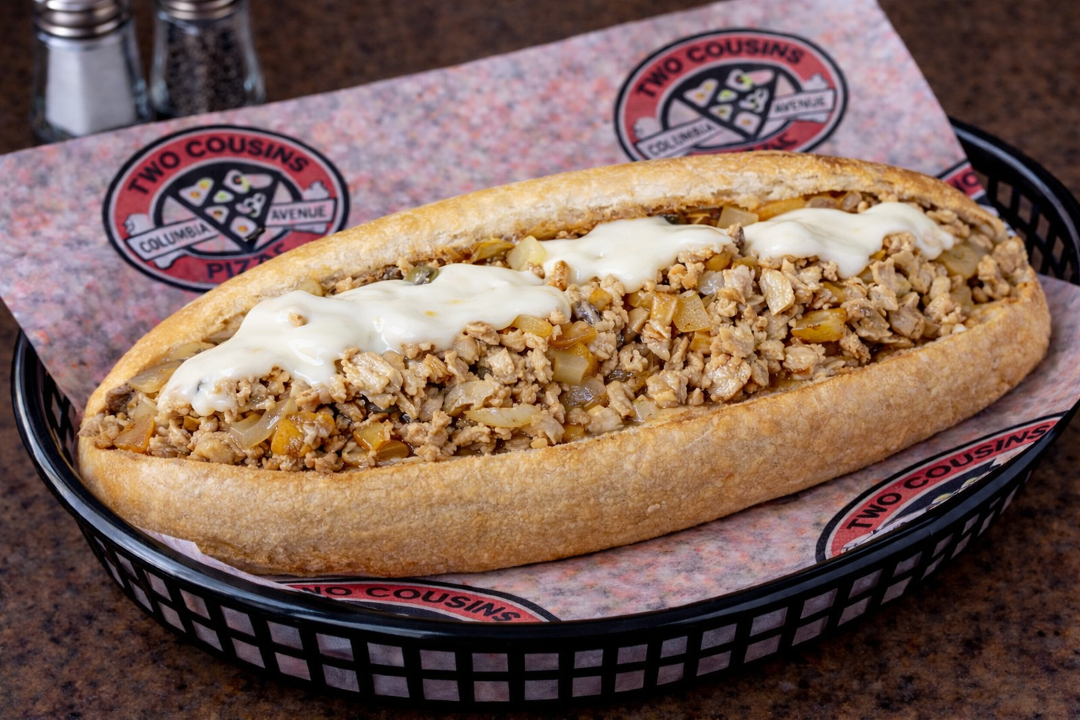 Buffalo Chicken Cheesesteak Sub.