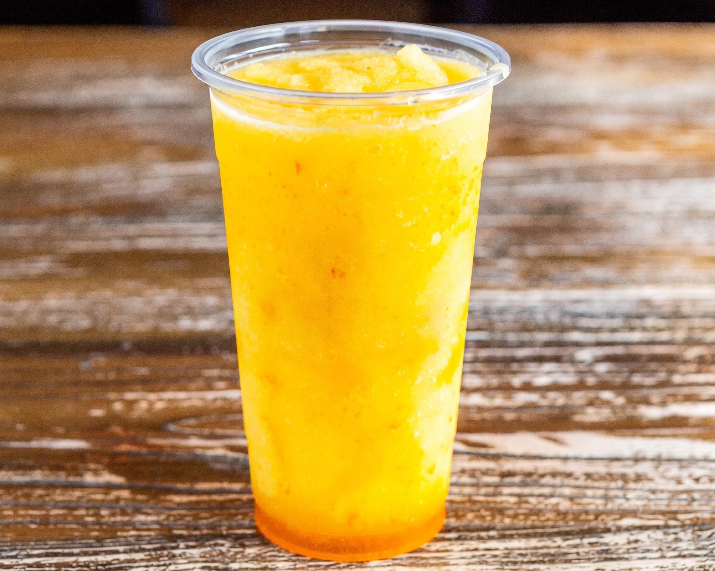 Pineapple, Mango & Orange.