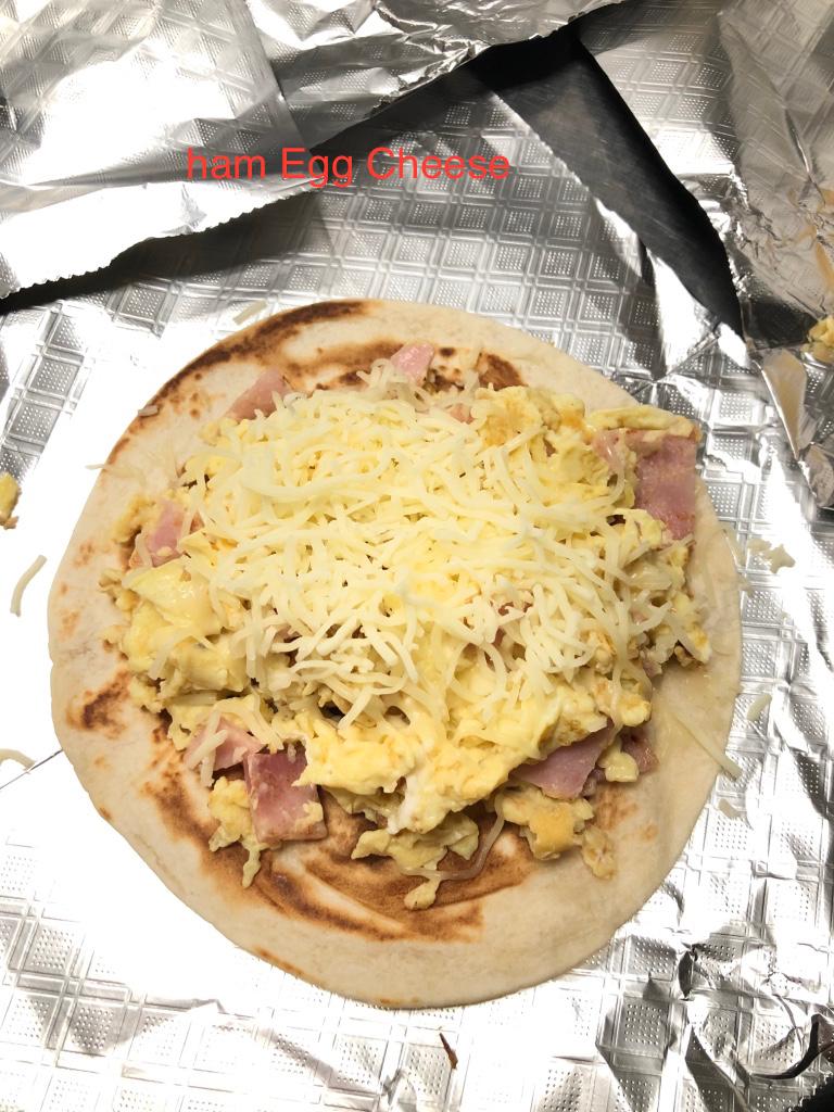Ham, Egg, & Cheese.