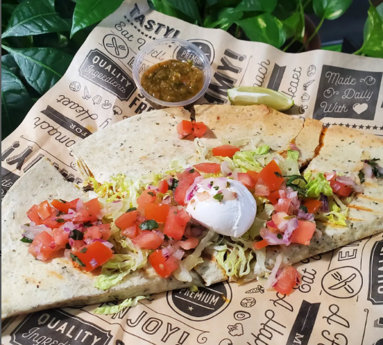 Cheese Quesadilla.