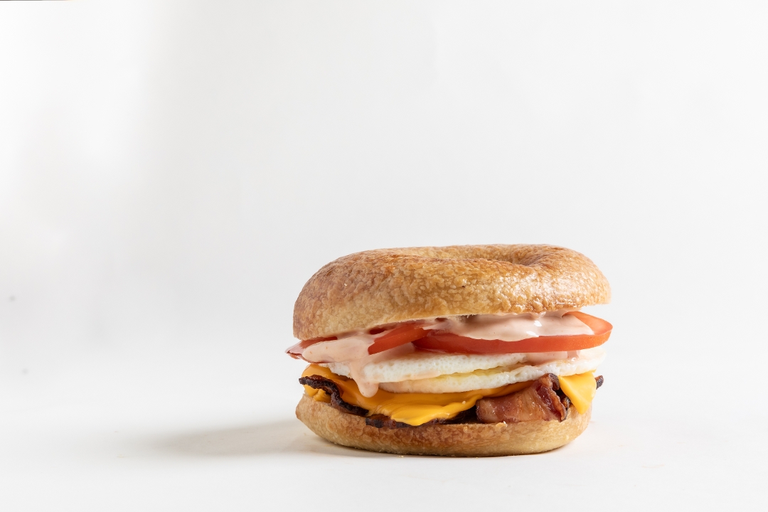 1/2 Dozen Not So Basic Breakfast Sandwich.