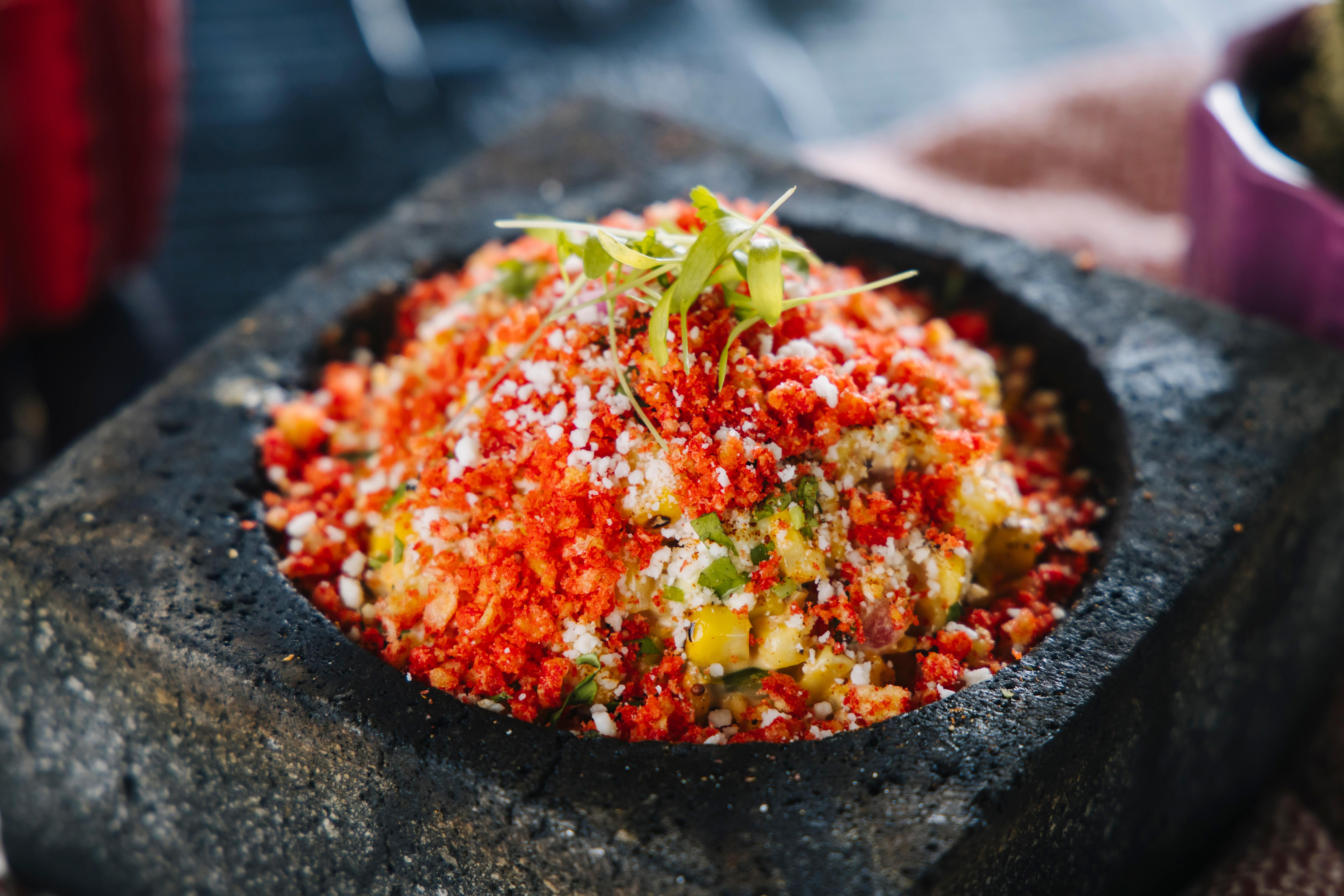 Esquites - Serves 6.