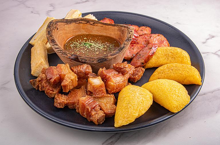 Sharing Picadita.