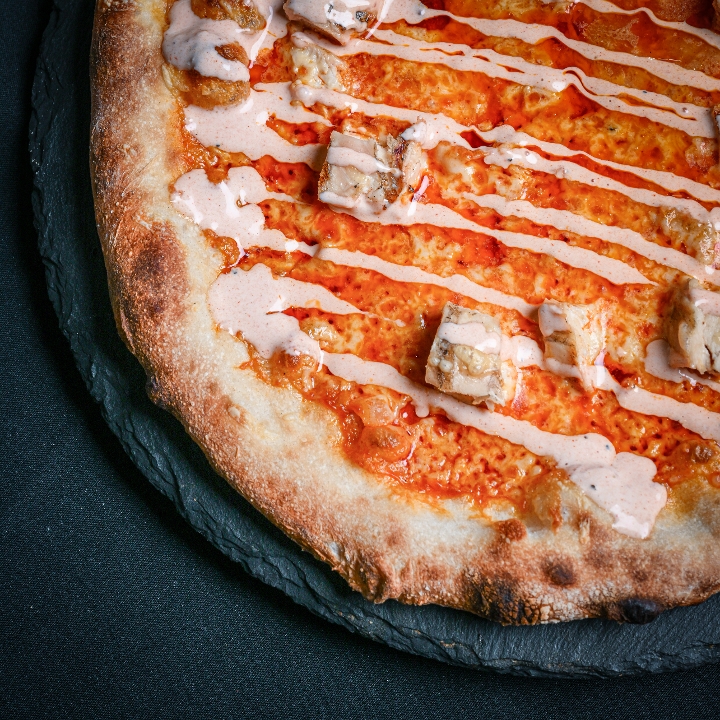 Buffalo Chicken Pizza.