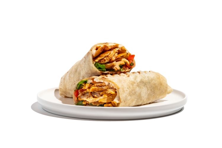 Chicken Shawarma Wrap.