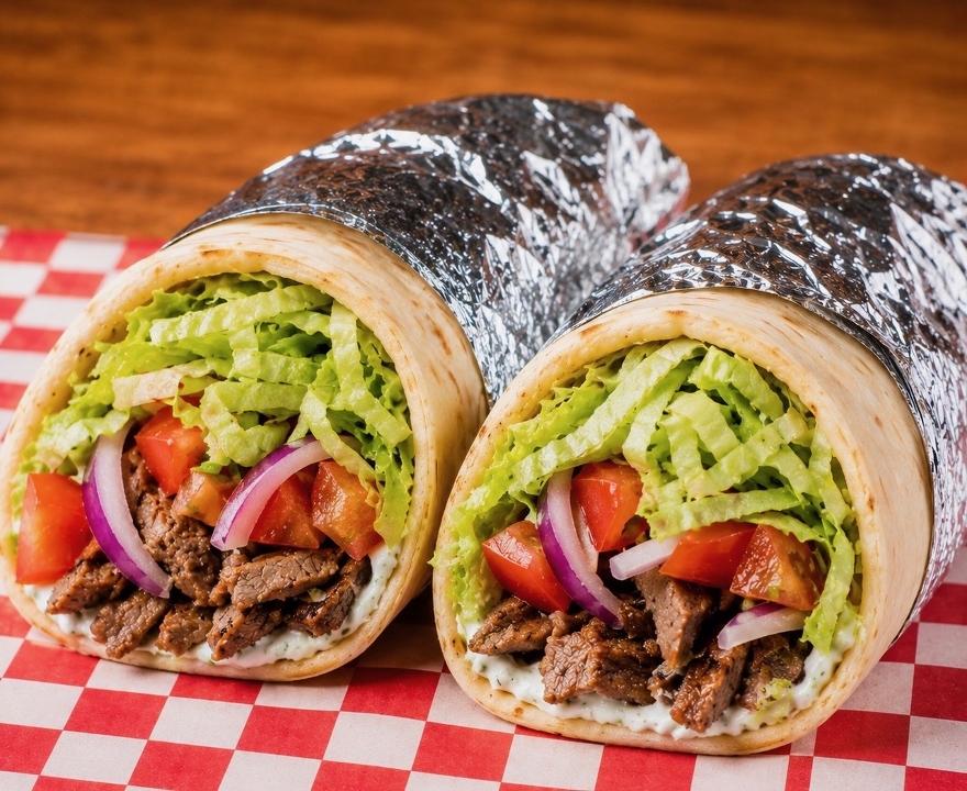 Lamb Gyro Pita.