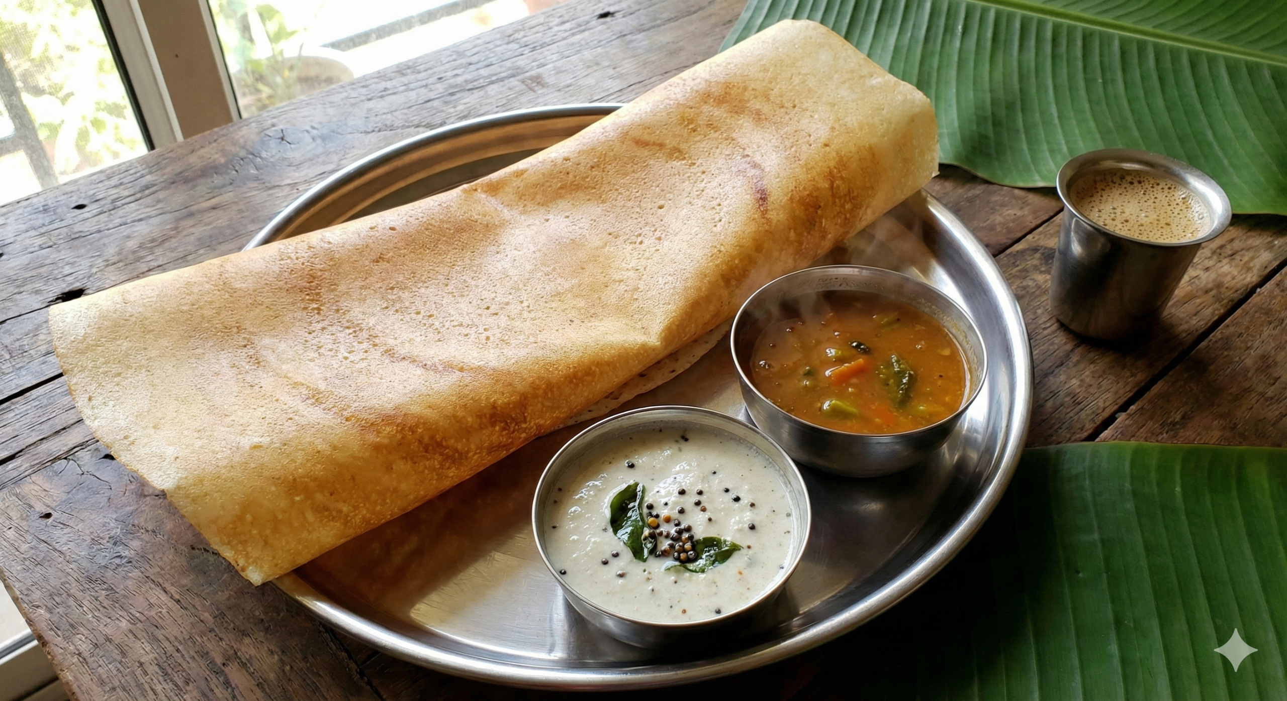 Plain Dosa.