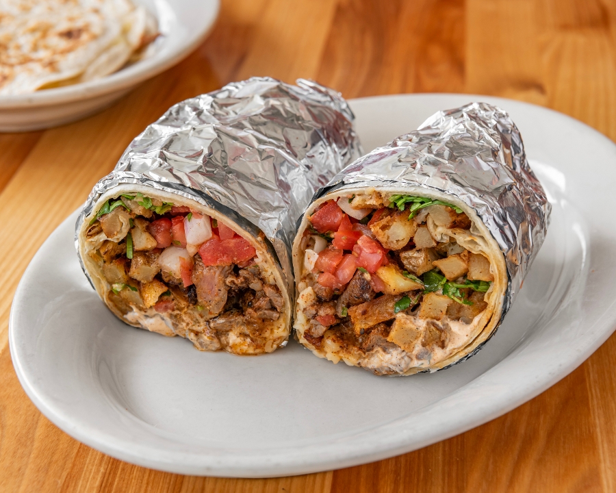 Cow Punk Burrito.