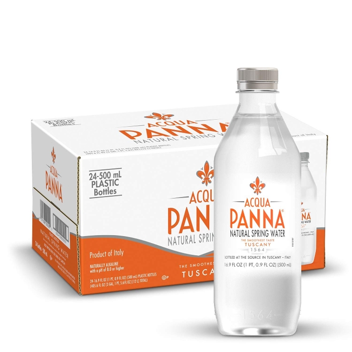 Acqua Panna.