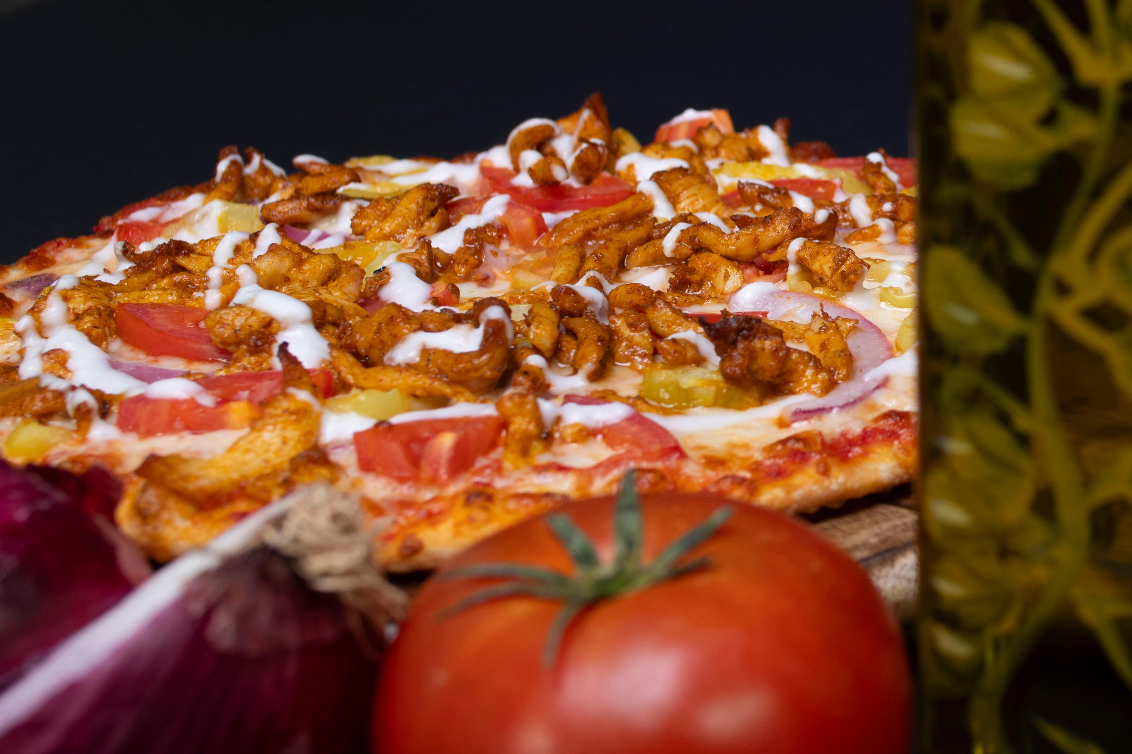 Shik Shak Shawarma Pizza.