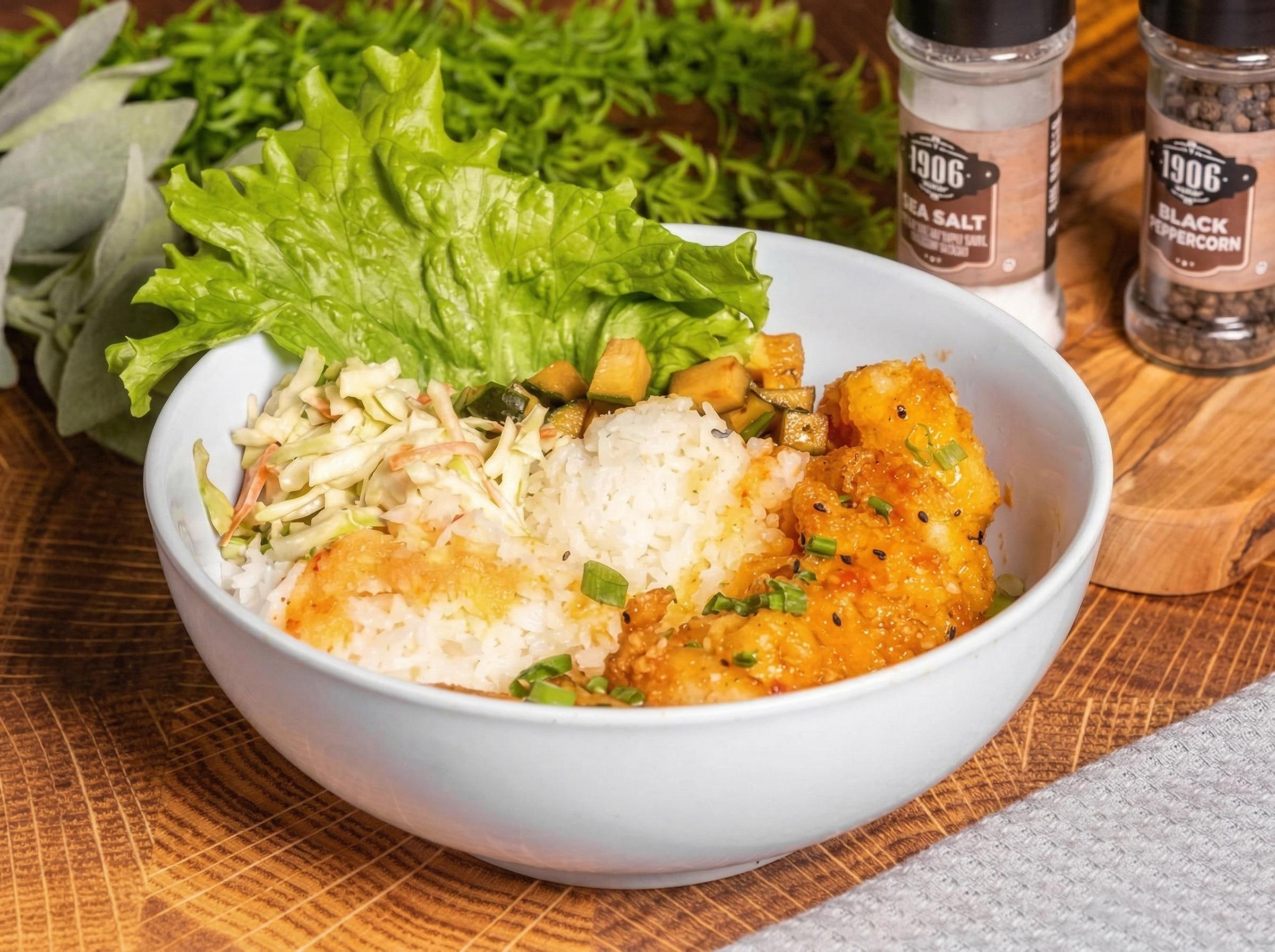 Bang Bang Shrimp Bowl.