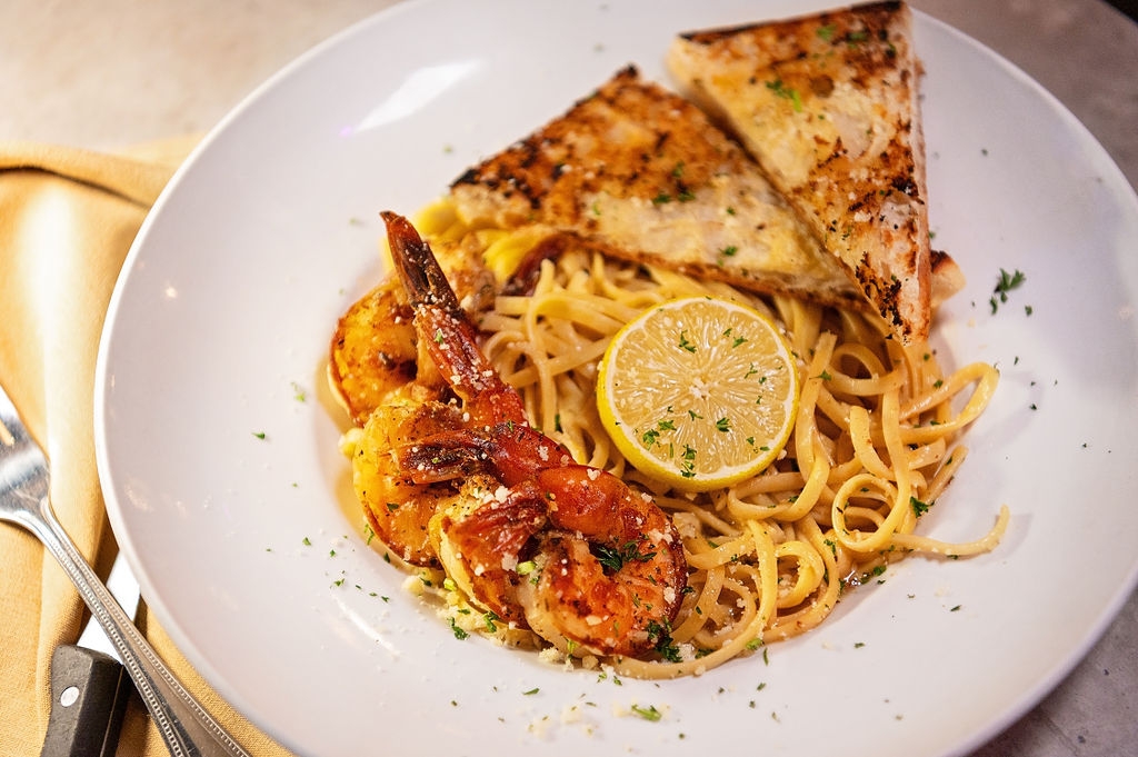 Tiger Shrimp Scampi.